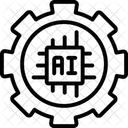 Ai Setting Line Icon Icon