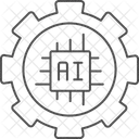 Ai Setting Thinline Icon Icon