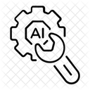 Ai Setting Repairing Technology Icon