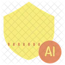 Icloud Architecture Ai Shield Secure Ai Icon