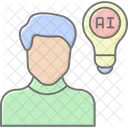 Ai Skill Lineal Color Icon Icon