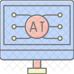 AI 기술  아이콘