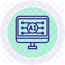 Ai Technology Color Circle Icon Icon