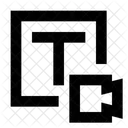 Text Video Generator Icon