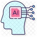 Ai Thinking Robot Thinking Mind Icon