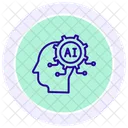 Ai Training Color Circle Icon Icon