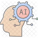 Ai Training Lineal Color Icon Icon