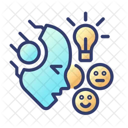 AI understands emotions  Icon