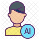 Iuser Ai Ai User Ai Technology User Icon