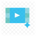 Generated Video Technology Icon