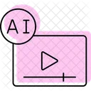 Ai video generation  Icon