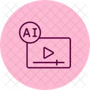 Ai video generation  Icon