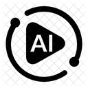 Ai Video  Icon