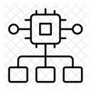 AI Workflow  Icon