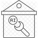 Ai 워크숍 씬라인 아이콘 아이콘