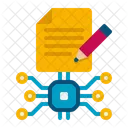 Ai Writer Artificial Intelligence Ai Icon
