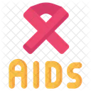 Aids Ribbon Hiv Icon