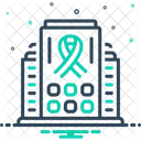 Aids Center Aids Center Treatment Center Hospital Clinic Building Sanatorium Health Care Medical Icon