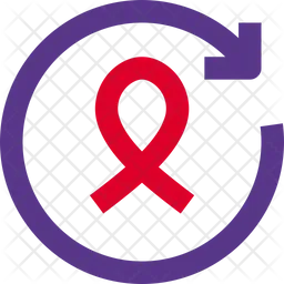 Aids Ribbon  Icon