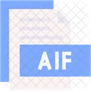 Aif Format Type Icon