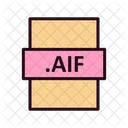 Aif File Aif File Format Icon