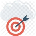Aim Cloud Goal Icon