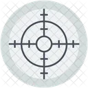 Aim Target Gps Icon