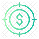 Aim Targeting Dollars Icon