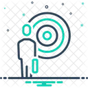 Aim Success Employee Icon