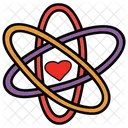 Aimer La Science Symbole Scientifique Valeur Fondamentale Icône