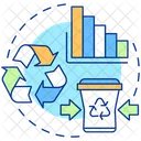 Aims for zero waste  Icon