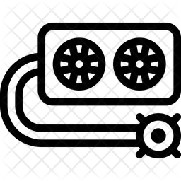 Refroidissement aio  Icône