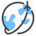 Air Earth Fly Icon