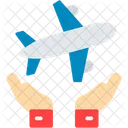 Flight Insurance Save Flight Air Icon