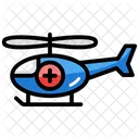 Medical Travel Air Ambulance Flight Rescue Icon