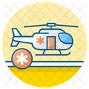 Air Ambulance Medical Helicopter Chopper Icon