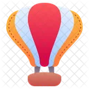 Air Ballon Hot Air Ballon Transportasi Icon