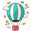 Air Balloons Trip Fly Icon