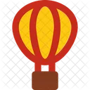 Travel Flat Air Balloon Icon