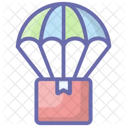 Air Balloon Delivery  Icon