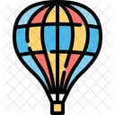 Air Balloon Fly Travel Icon