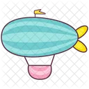 Hot Air Balloon Fire Balloon Barrage Balloon Icon