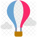 Summer Balloon Travel Icon