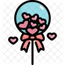 Balloon Heart Love Icon