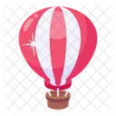 Air Balloon Air Craft Fun Activity Icon