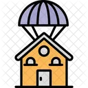 Air Balloon Airdrop Capsule Icon