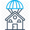 Air Balloon Airdrop Capsule Icon