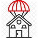 Air Balloon Airdrop Capsule Icon