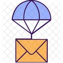 Air balloon mail  Icon