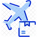 Air Cargo Airplane Shipping Icon